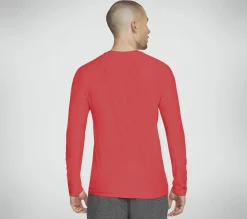 GO DRI All Day L/S Diamond Tee Solid