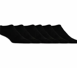 6 Pack Half Terry Invisible Socks