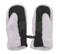 Faux Fur Mittens - 1 Pack