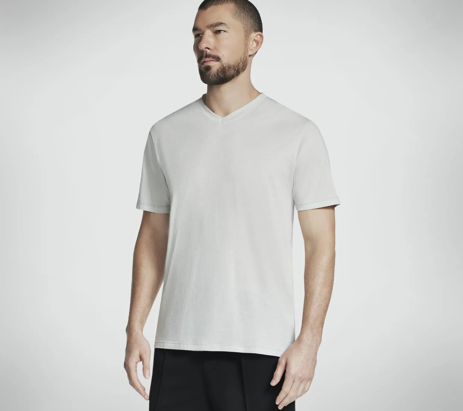 GO DRI Pima Signature V-Neck