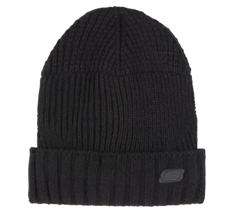 Mixed Rib Knit Beanie