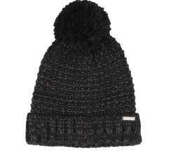 Reverse Stitch Pom-Pom Beanie