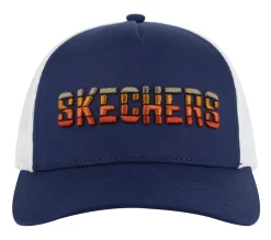 Skechers Textured Logo Trucker Hat