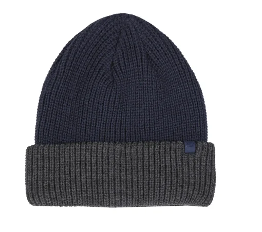 Two-toned Rib Beanie